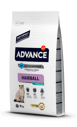  Advance Cat Hairball | Turkey & Rice | 1,5 Kg