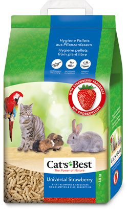  Areia/Litter Cat's Best Universal Strawberry | 10 L