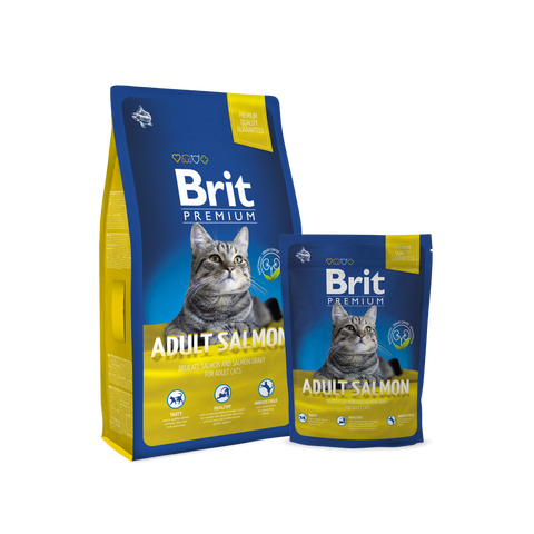 Brit Blue Cat Adult Salmon - Pet Premium Food