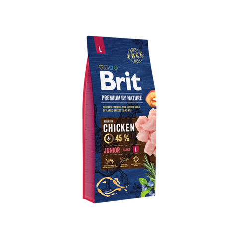 Brit Blue Nature Junior Large Dog - Pet Premium Food