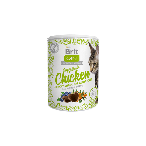 Brit Care Cat Snack Superfruits Chicken - Pet Premium Food