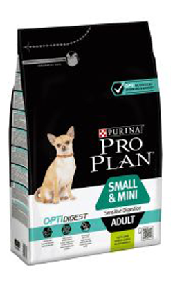  Pro Plan Dog Small & Mini Adult Sensitive Digestion Lamb | 3 Kg