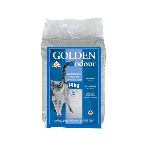 Areia Auto Aglomerante Golden Odour - Pet Premium Food
