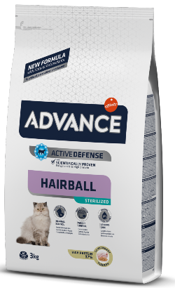 Advance Cat Sterilized Hairball | Turkey & Barley 10 kg