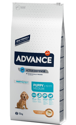 Advance Dog Medium Puppy Chicken & Rice | 12 kg