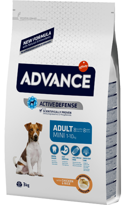  Advance Dog Mini Adult Chicken & Rice | 7,5 Kg