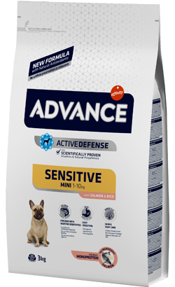  Advance Dog Mini Sensitive Salmon & Rice | 7,5 kg