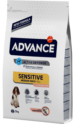 Advance Dog Medium & Maxi Adult Sensitive Salmon & Rice | 12 Kg